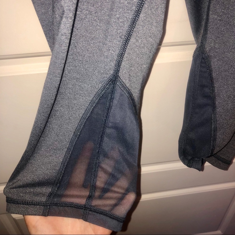 Zella Mesh Cut out cropped leggings - Picture 3 of 7